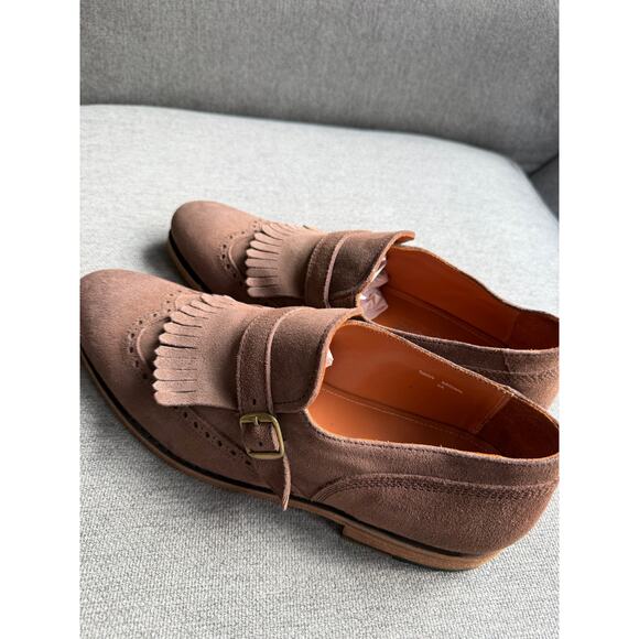 Blackstone Men’s Brown Suede Leather Loafers Buckles Men\'s 44 US 10.5 main image 15